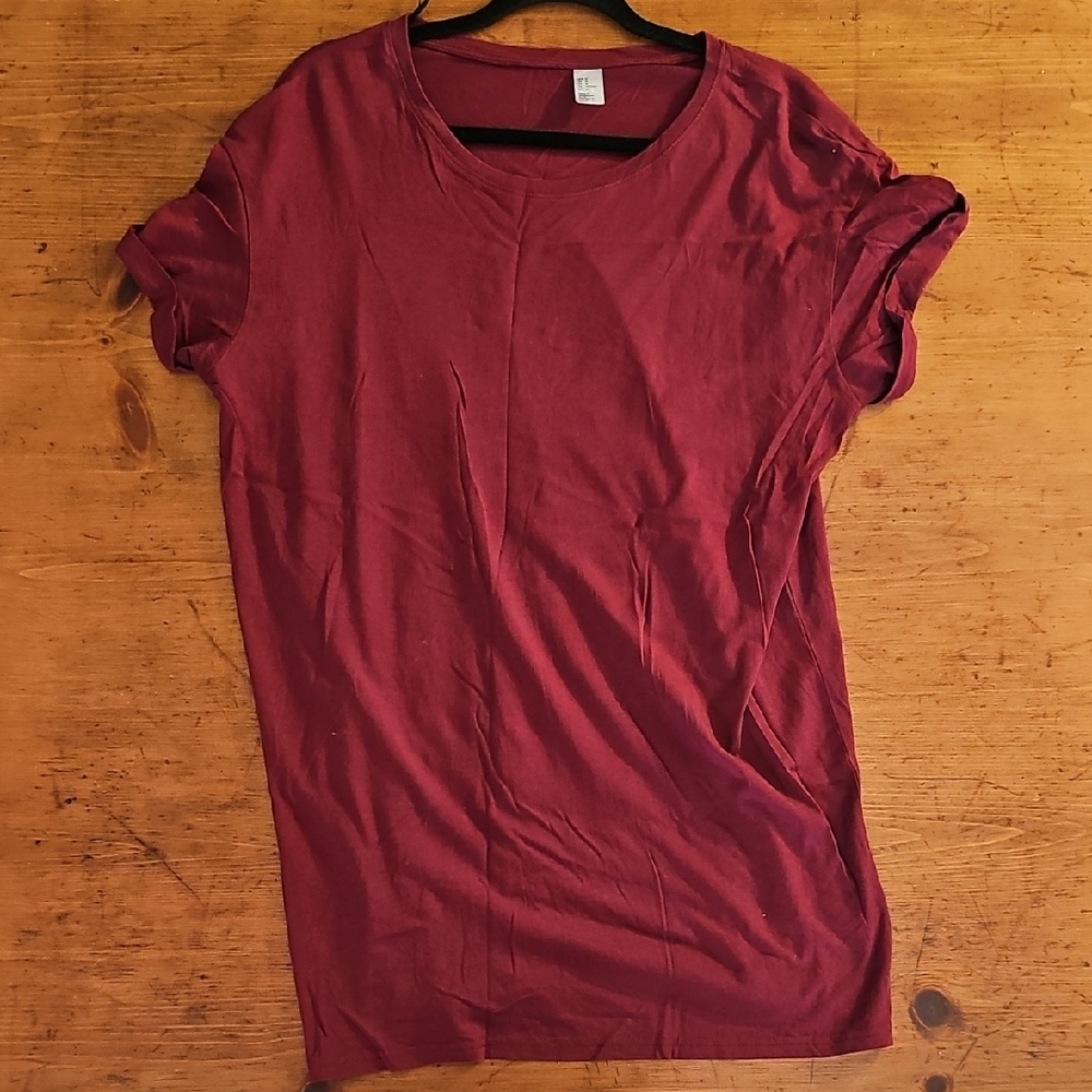 Women's Maroon Casual Dress